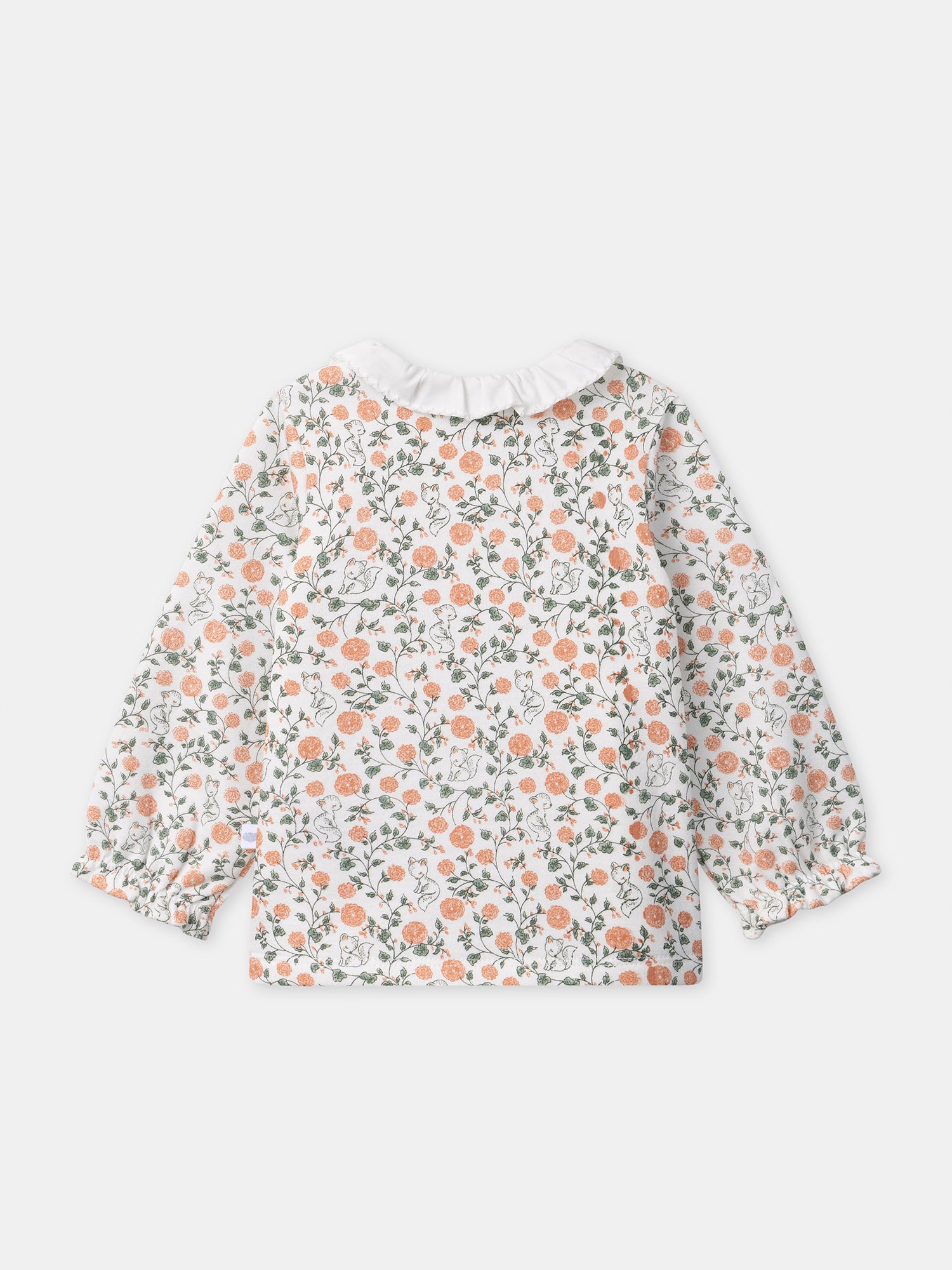 Floral Print Sweat Set + Leggings + Socks for Baby Girls
