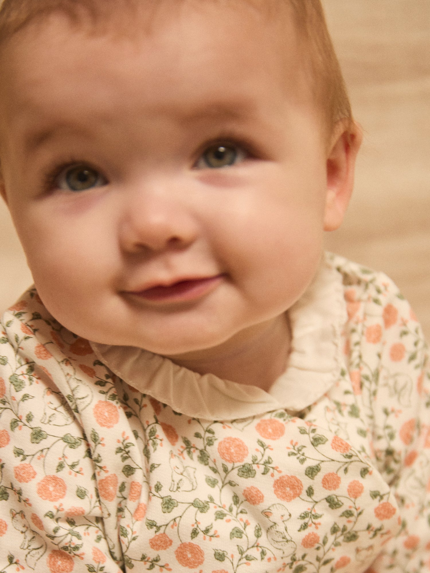 Floral Print Sweat Set + Leggings + Socks for Baby Girls