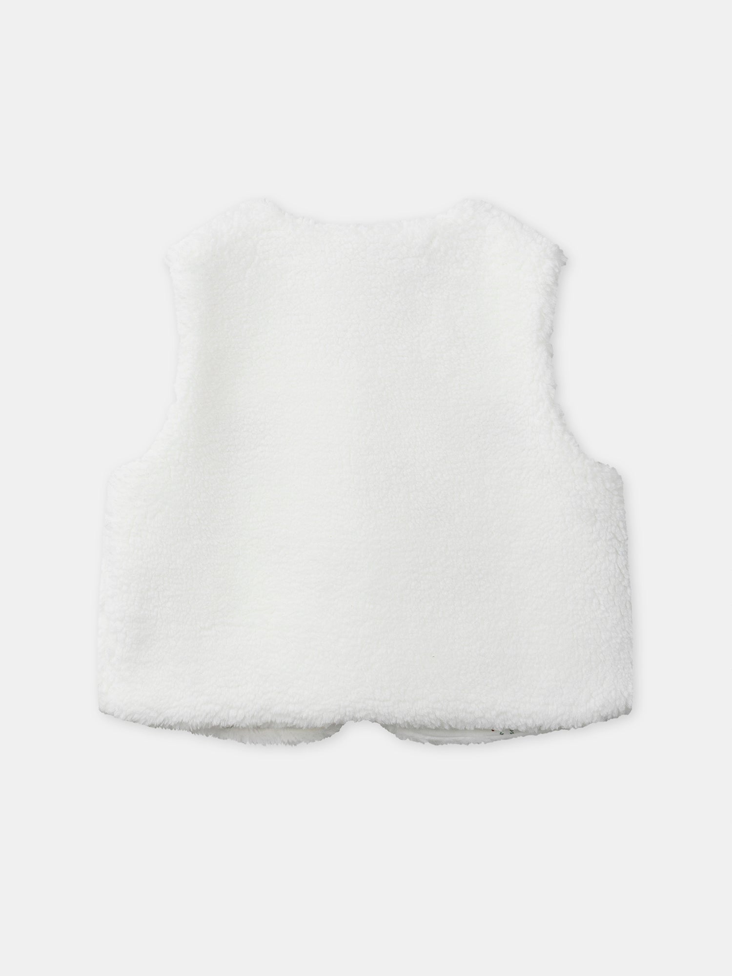 Boy's Birth Set with Printed T-Shirt + Vest + Pants