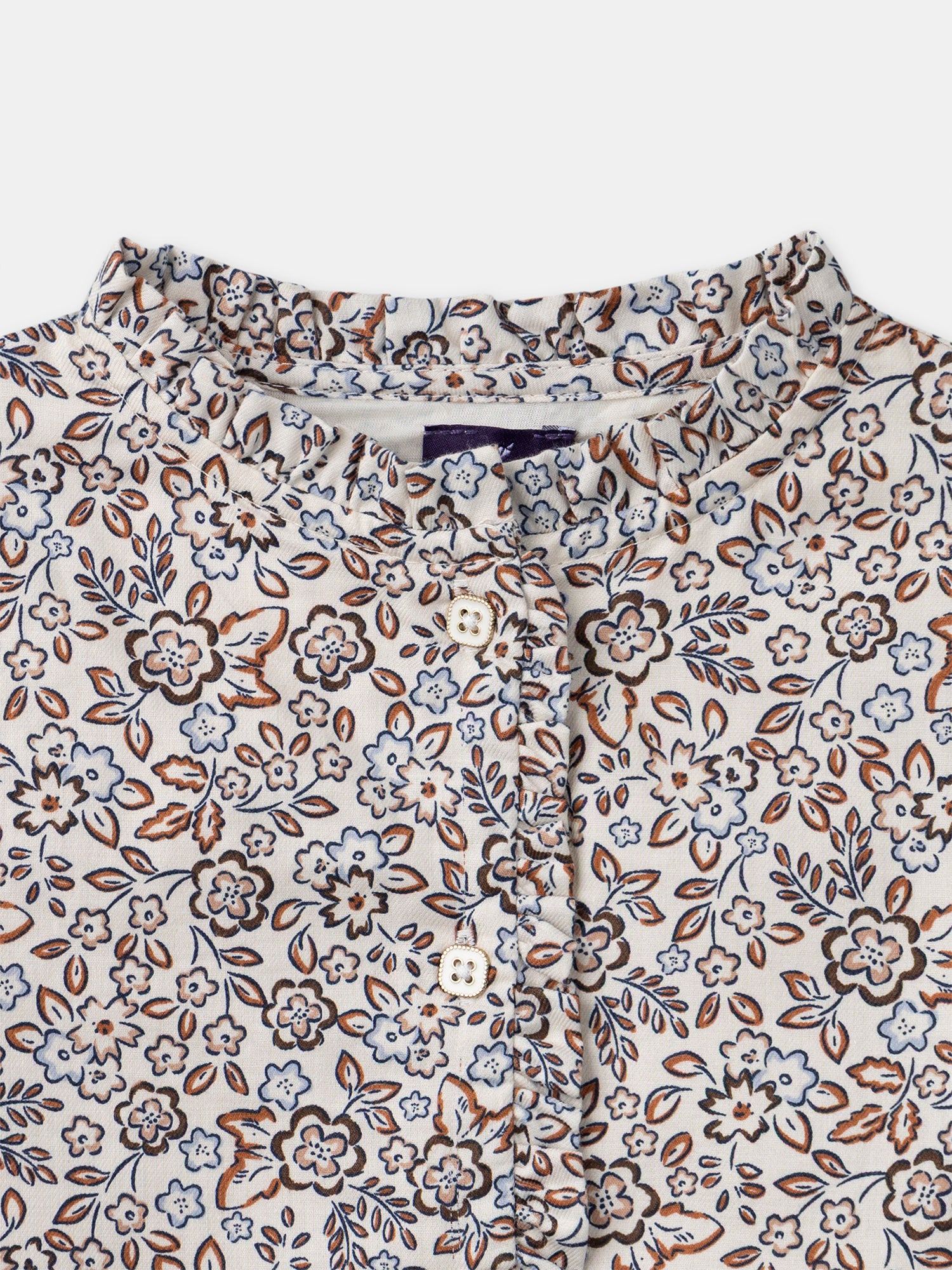 Floral Printed Blouse for Girls