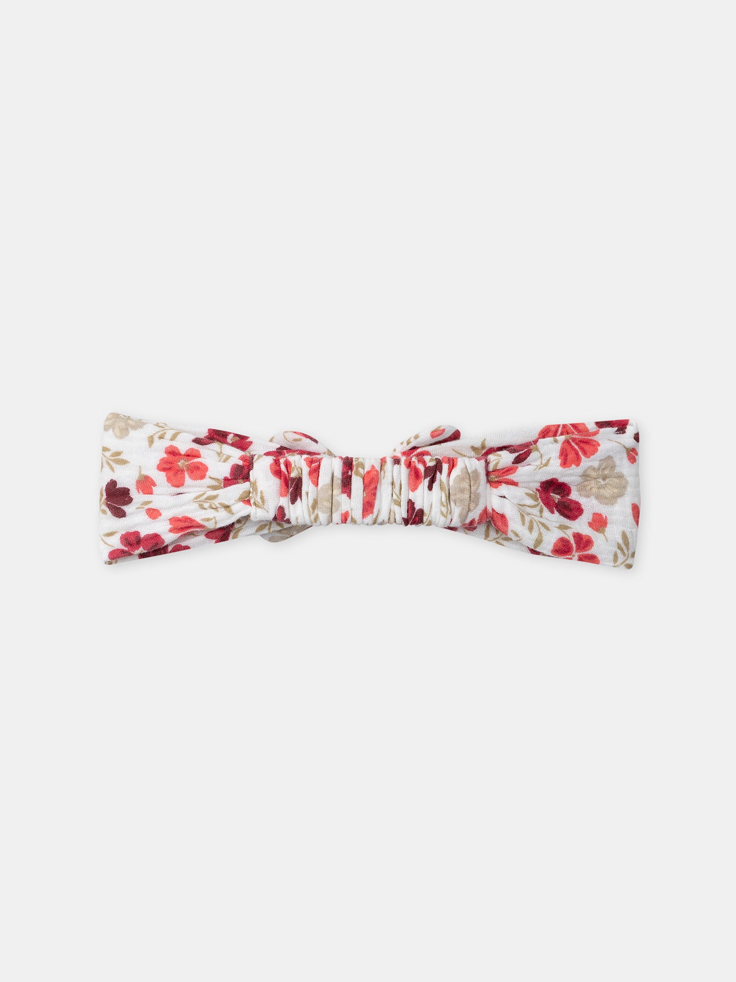 Floral Print Headband Baby Girl