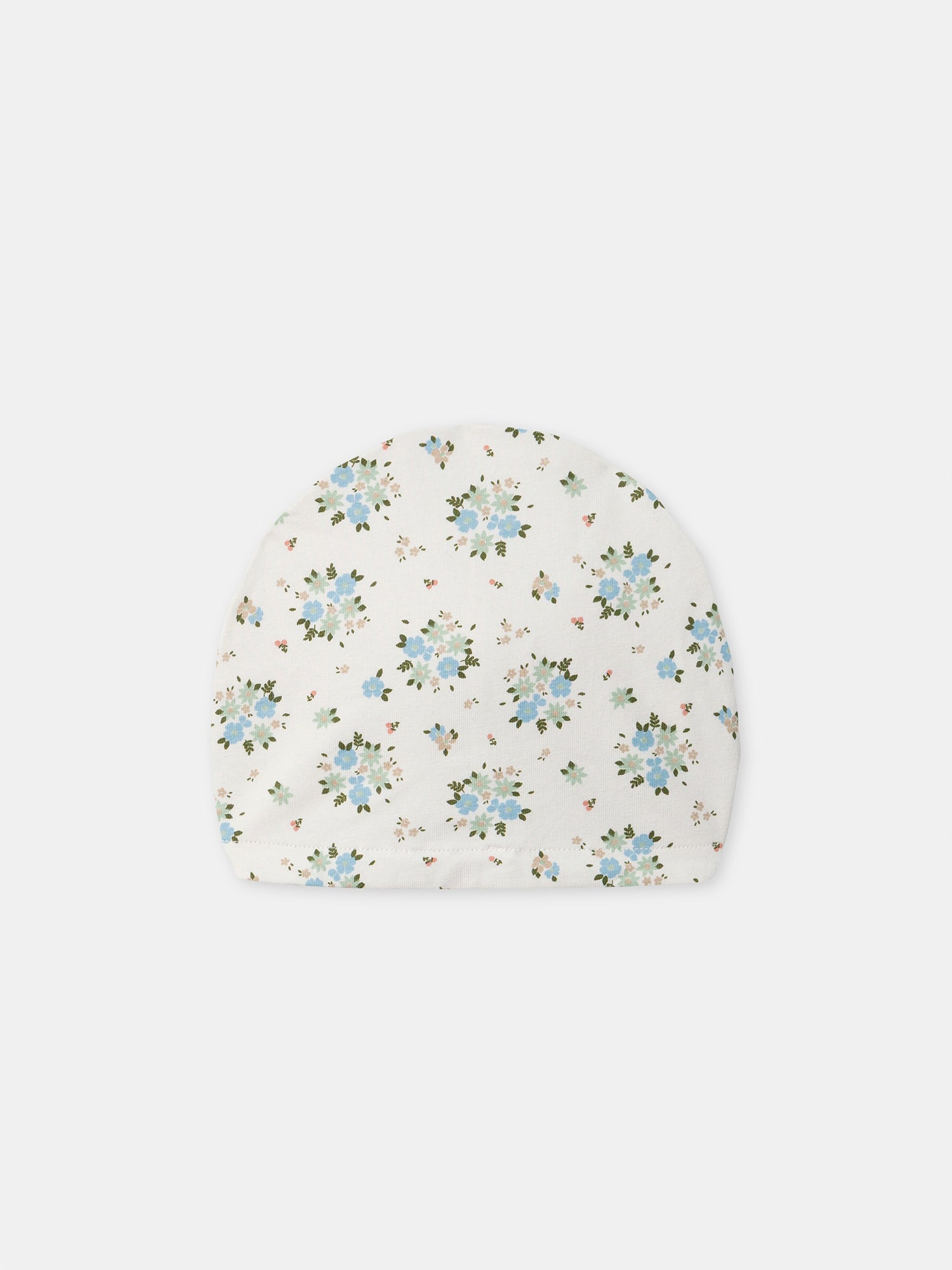 Floral-printed turban hat Baby Girl