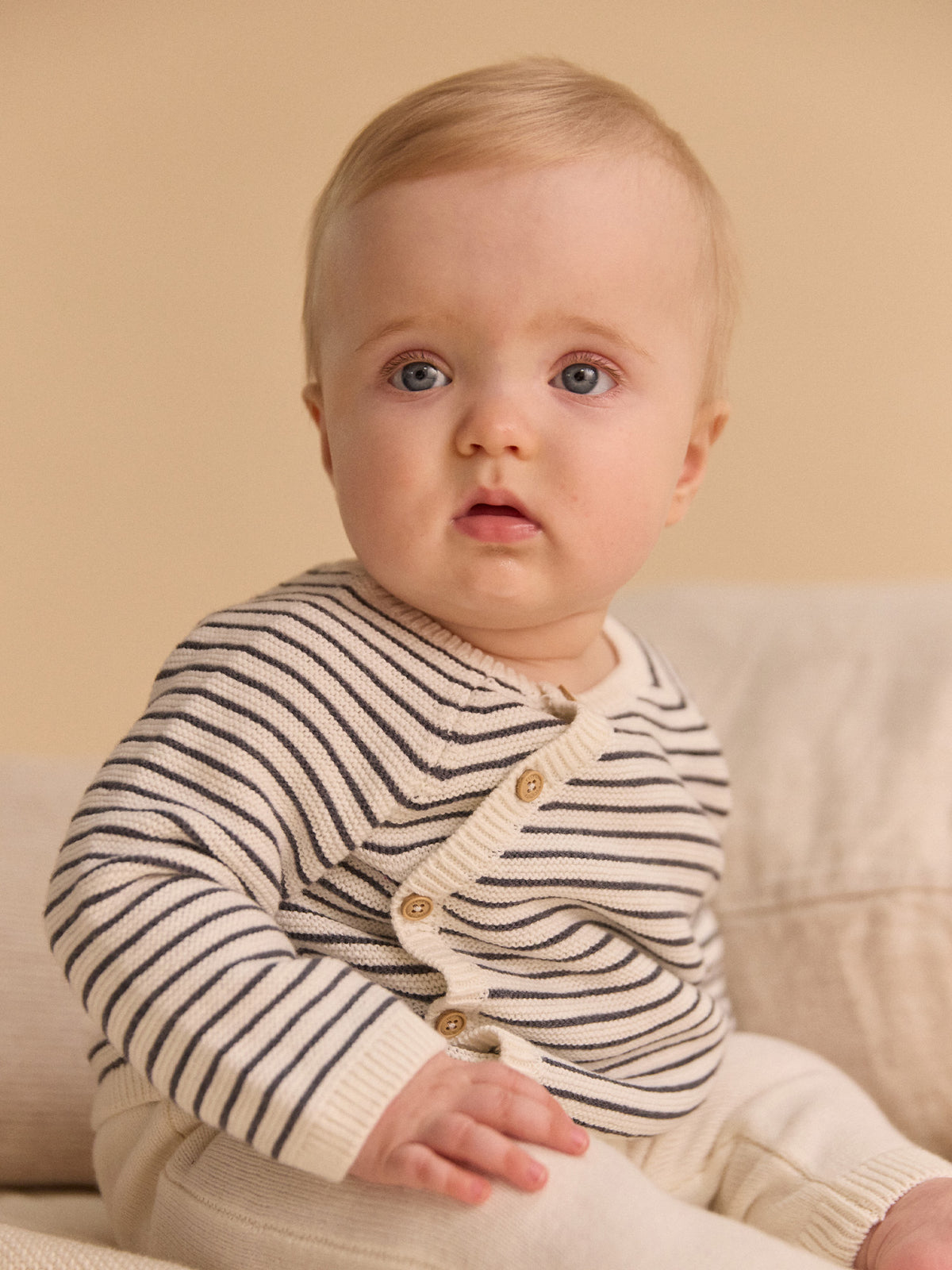 Knitted Set with Cardigan + Pants + Socks for Birth Unisex
