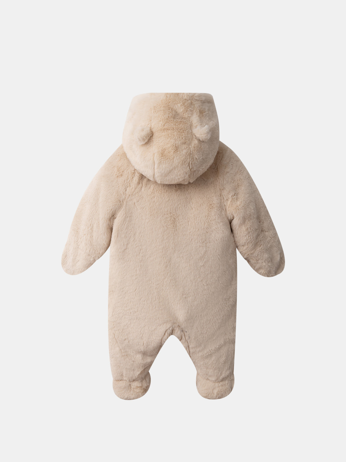 Beige Newborn Pilot Jacket Unisex