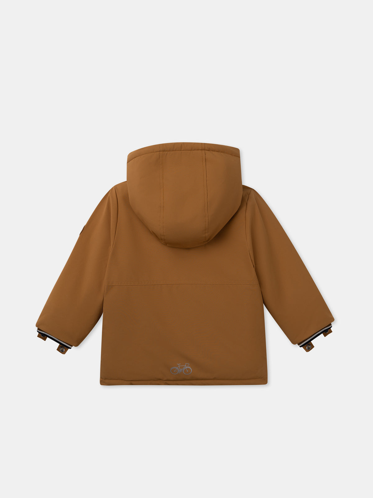 Brown 3-in-1 parka for Boy