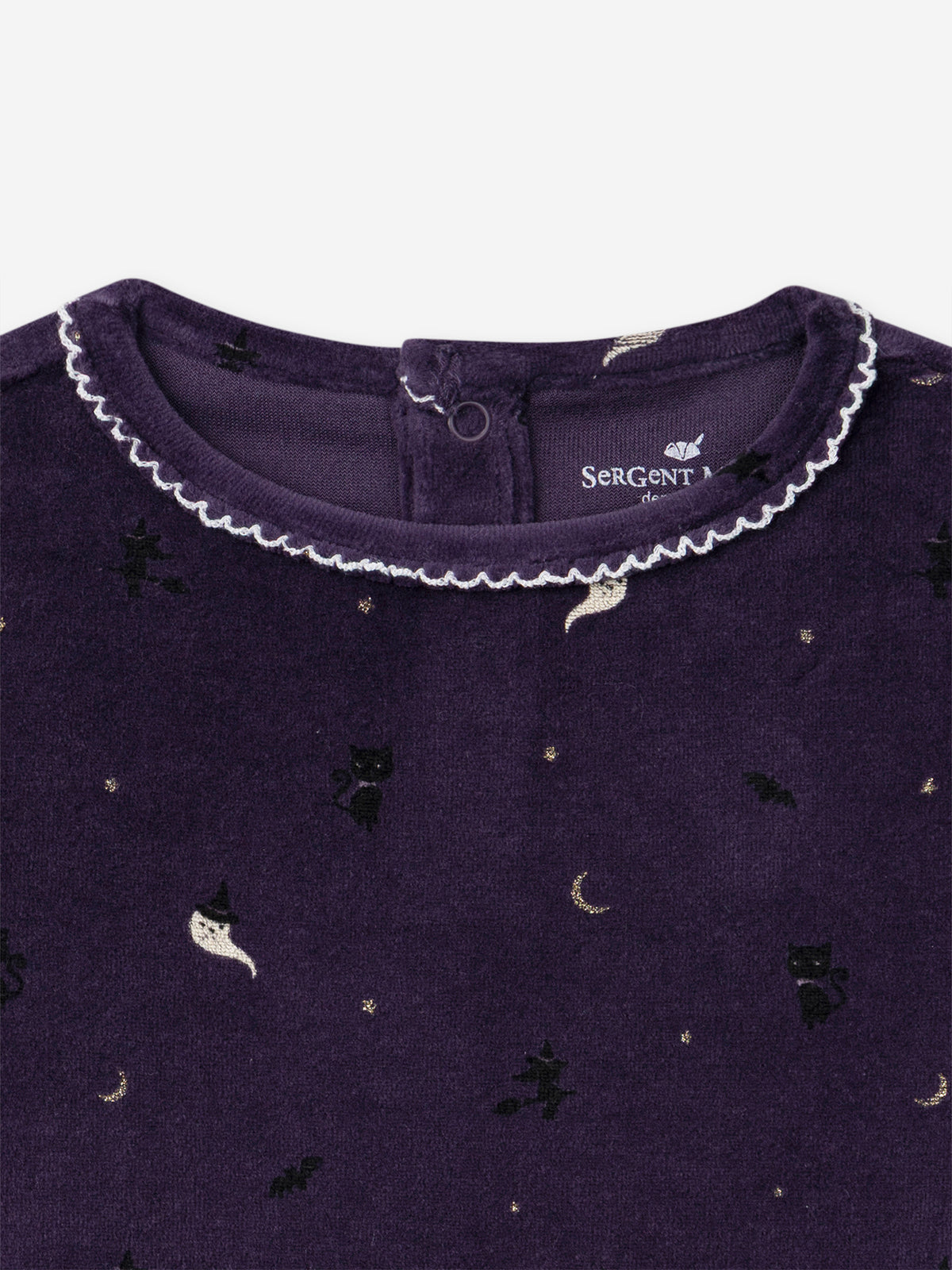 Purple Halloween Pyjamas + Bat Wings for Girls