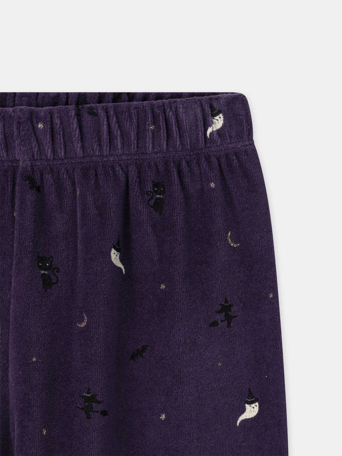 Purple Halloween Pyjamas + Bat Wings for Girls
