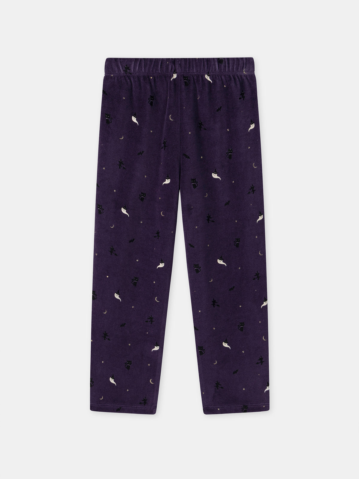 Purple Halloween Pyjamas + Bat Wings for Girls