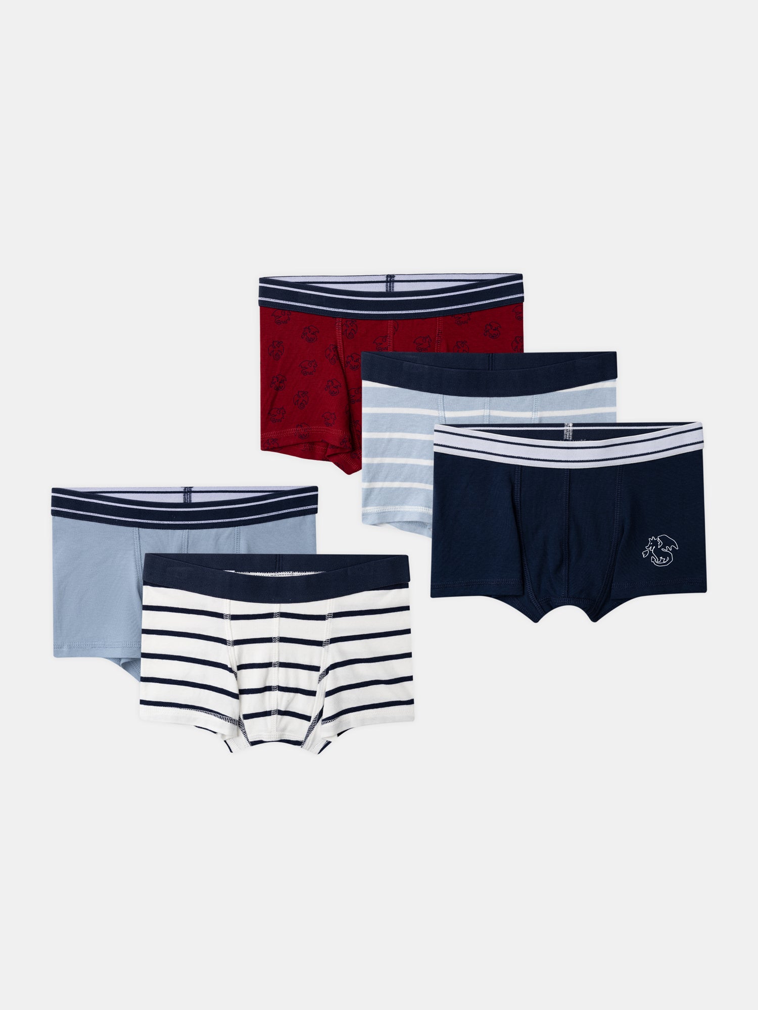 Lot 5 Boy Boxers
