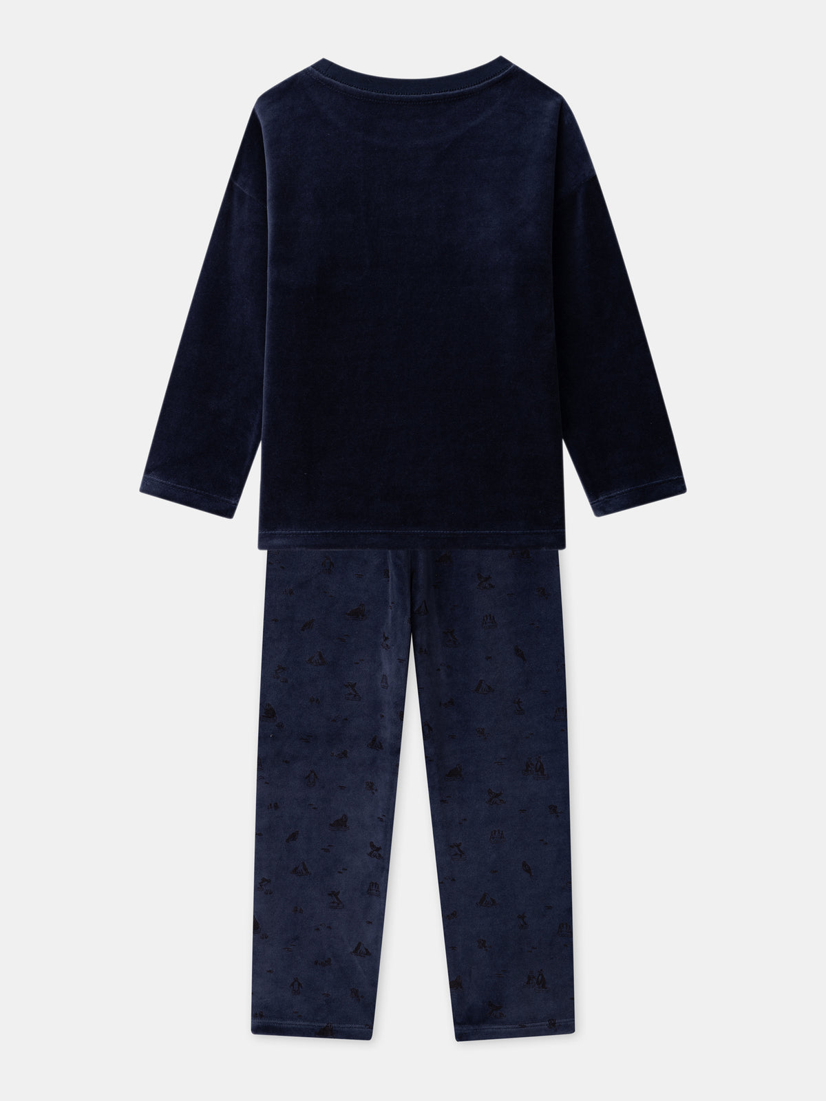 Navy blue pajama seal Boy