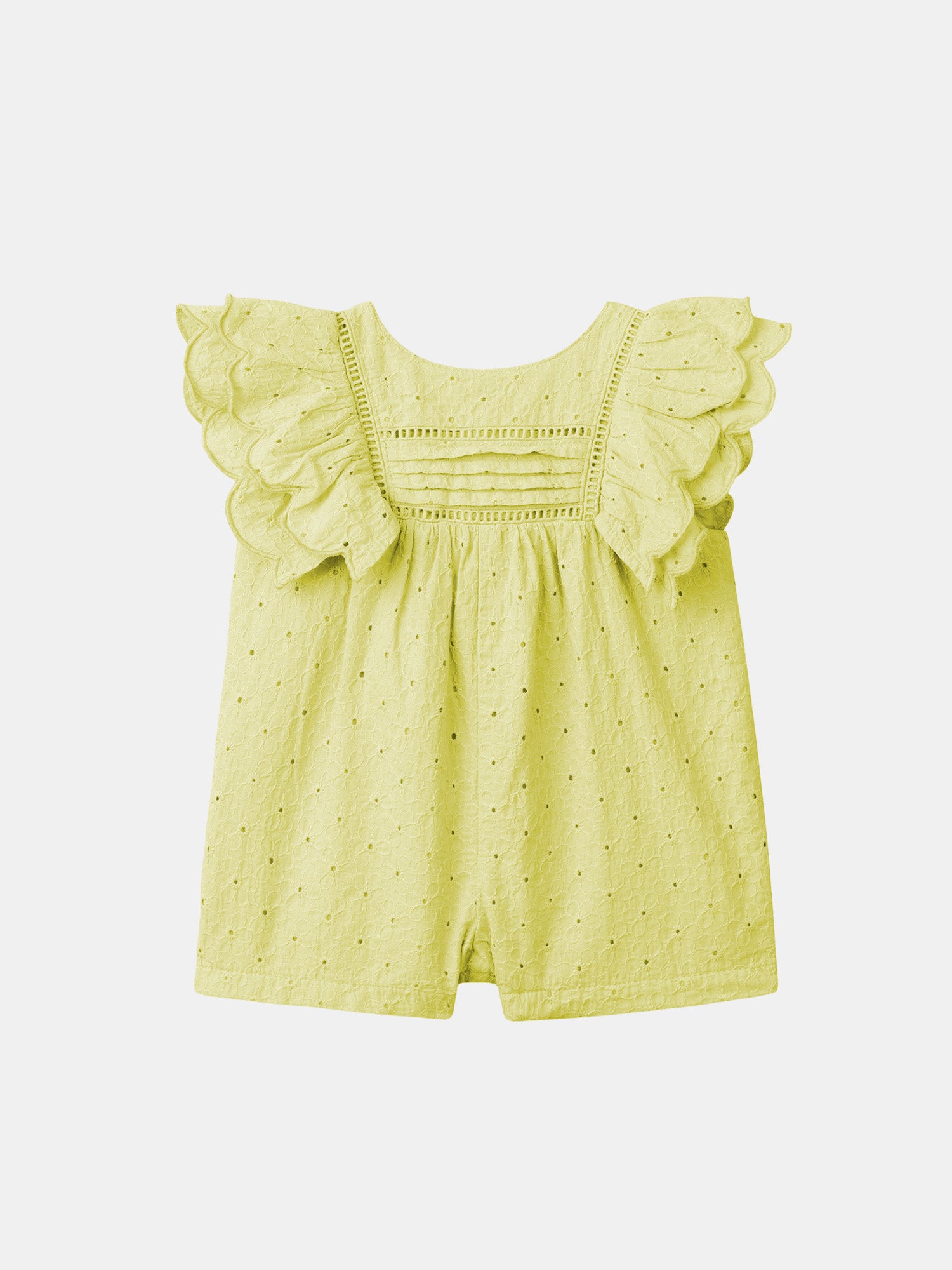 Baby Girl Yellow Jumpsuit