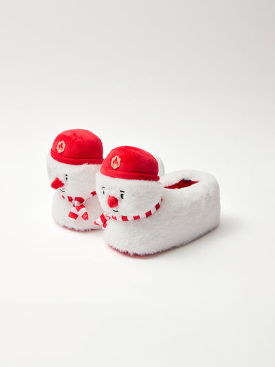Pantoufle 3D Blanche