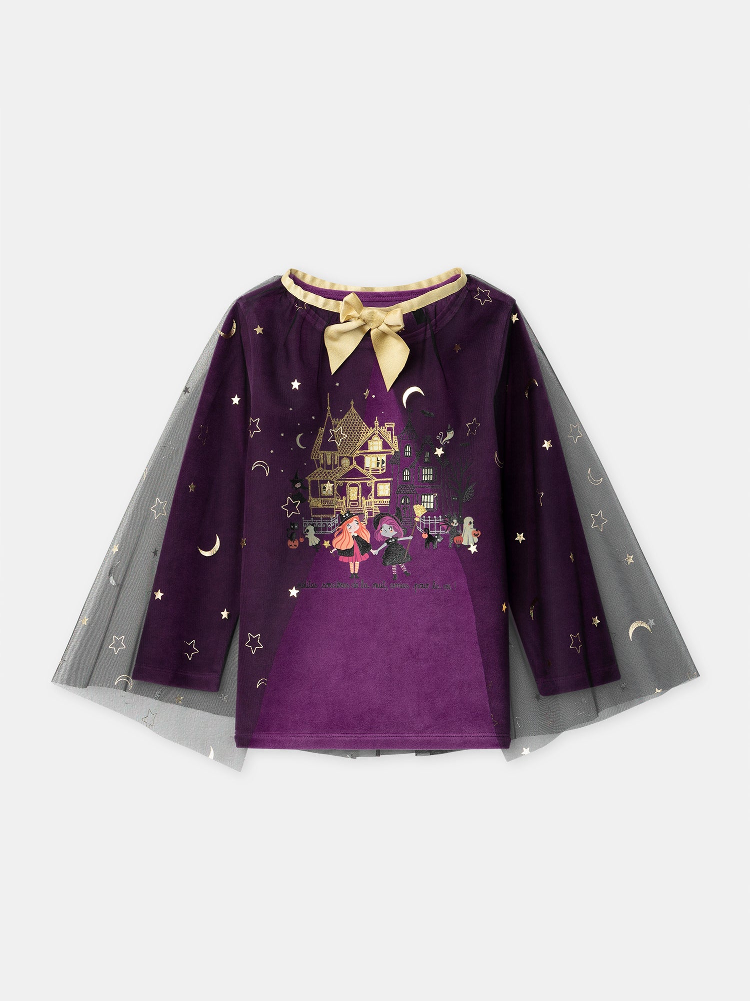 Purple Velvet Pajamas + Girl Cape
