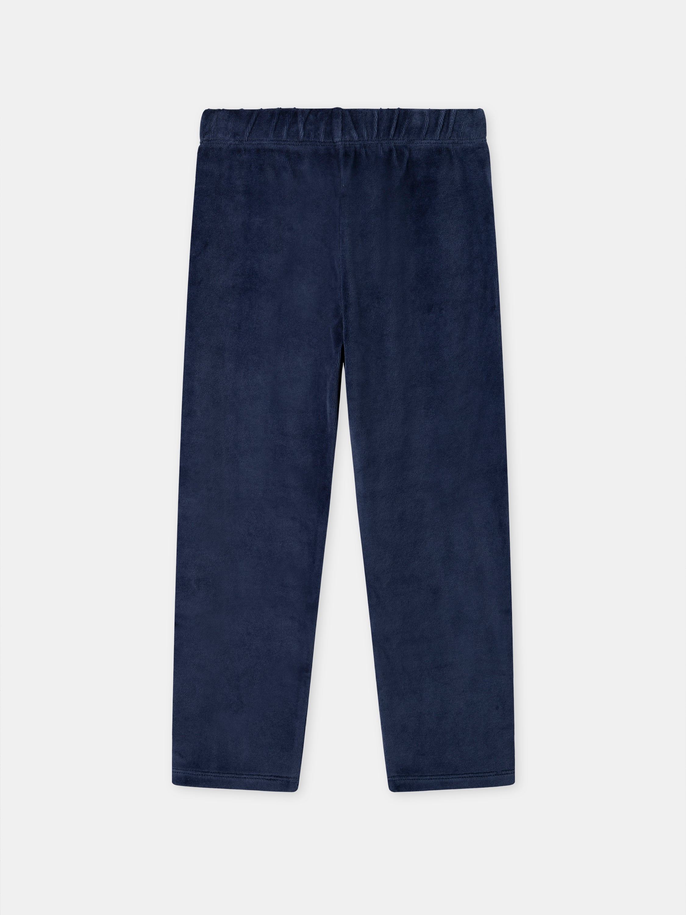 Navy Velour Pyjama + Boy's Cape