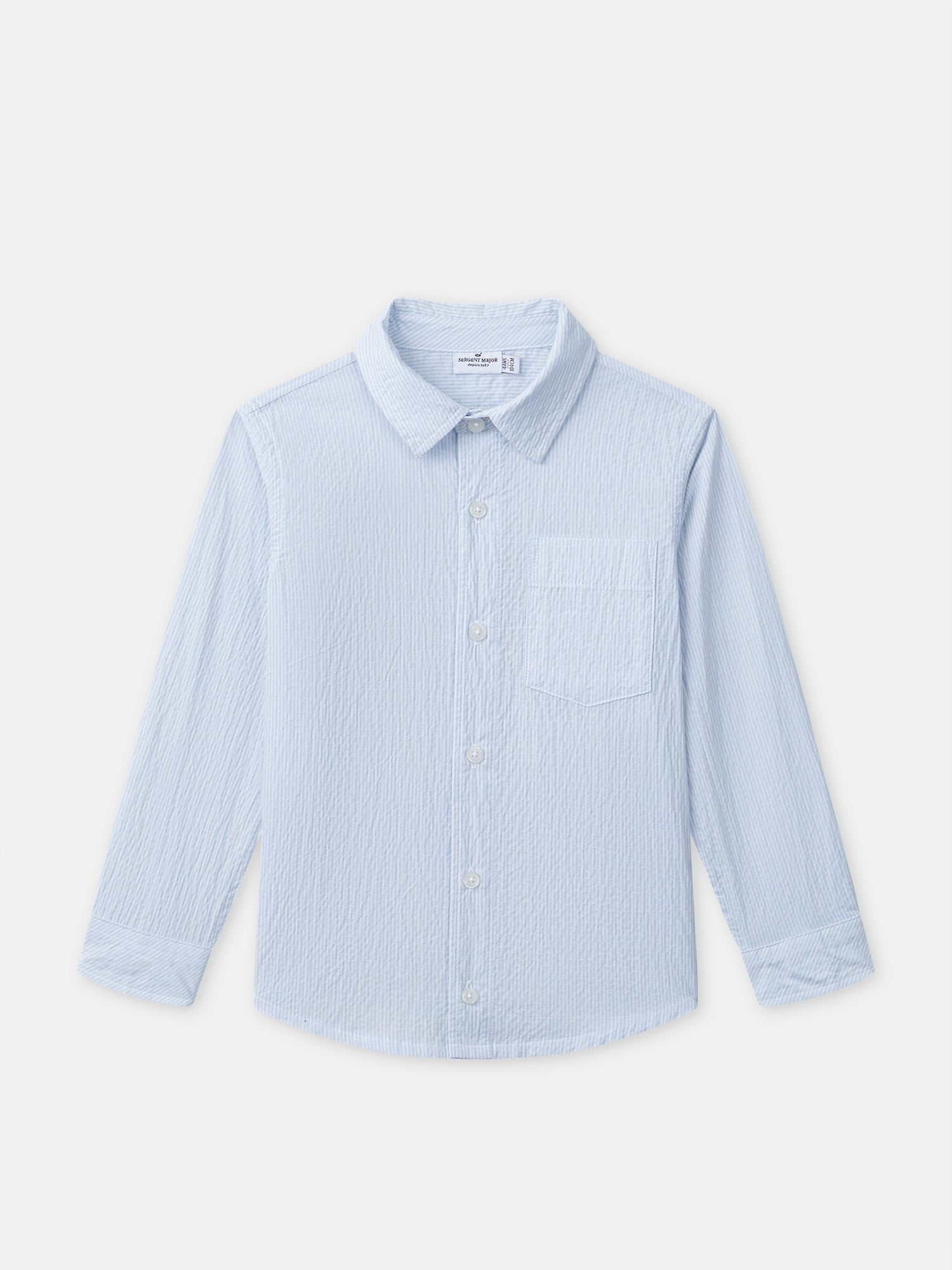 Blue Striped Boy’s Shirt