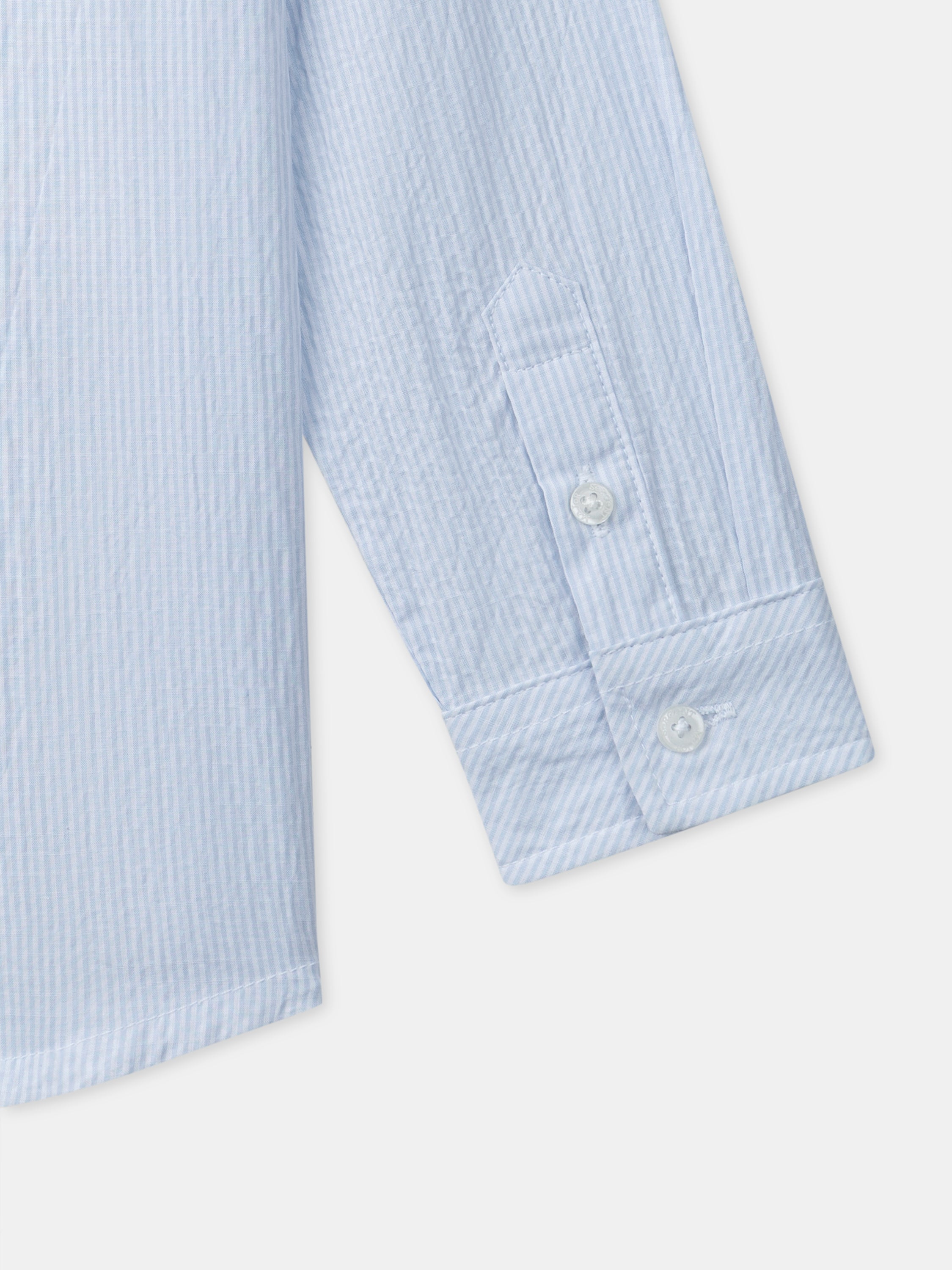 Blue Striped Boy’s Shirt