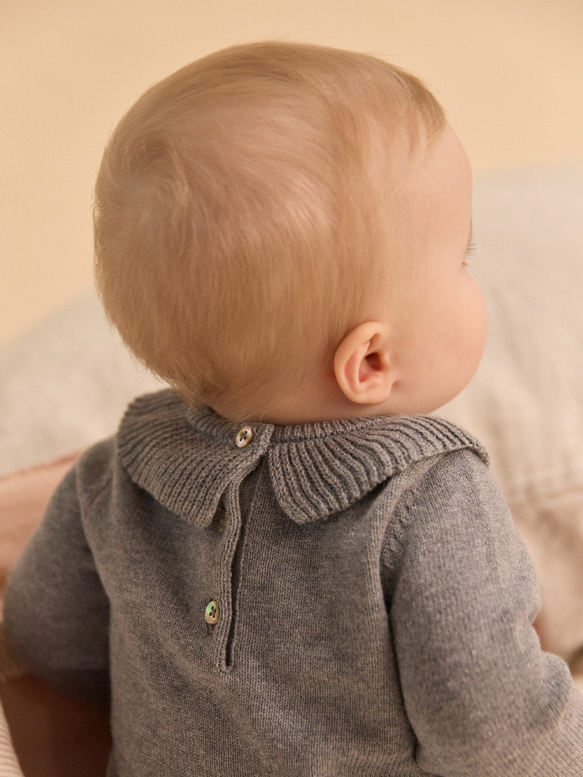 Sweater and Pants Set Gray Birth Girl