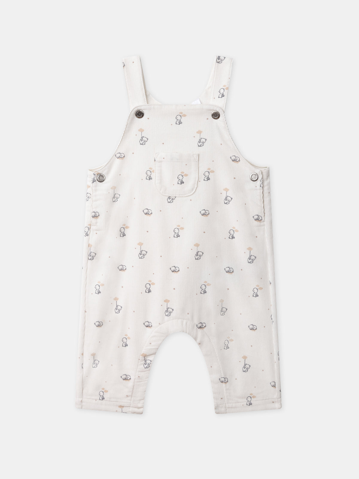 Overall + body + socks Newborn Boy