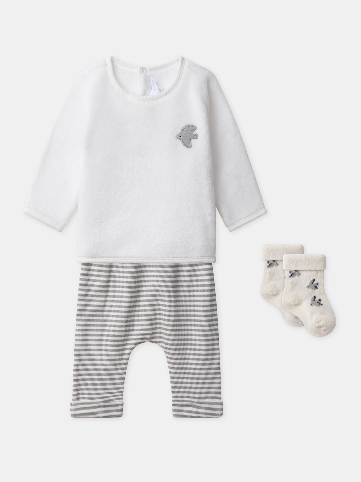 Sweatshirt + Pants + Socks Newborn Mixed