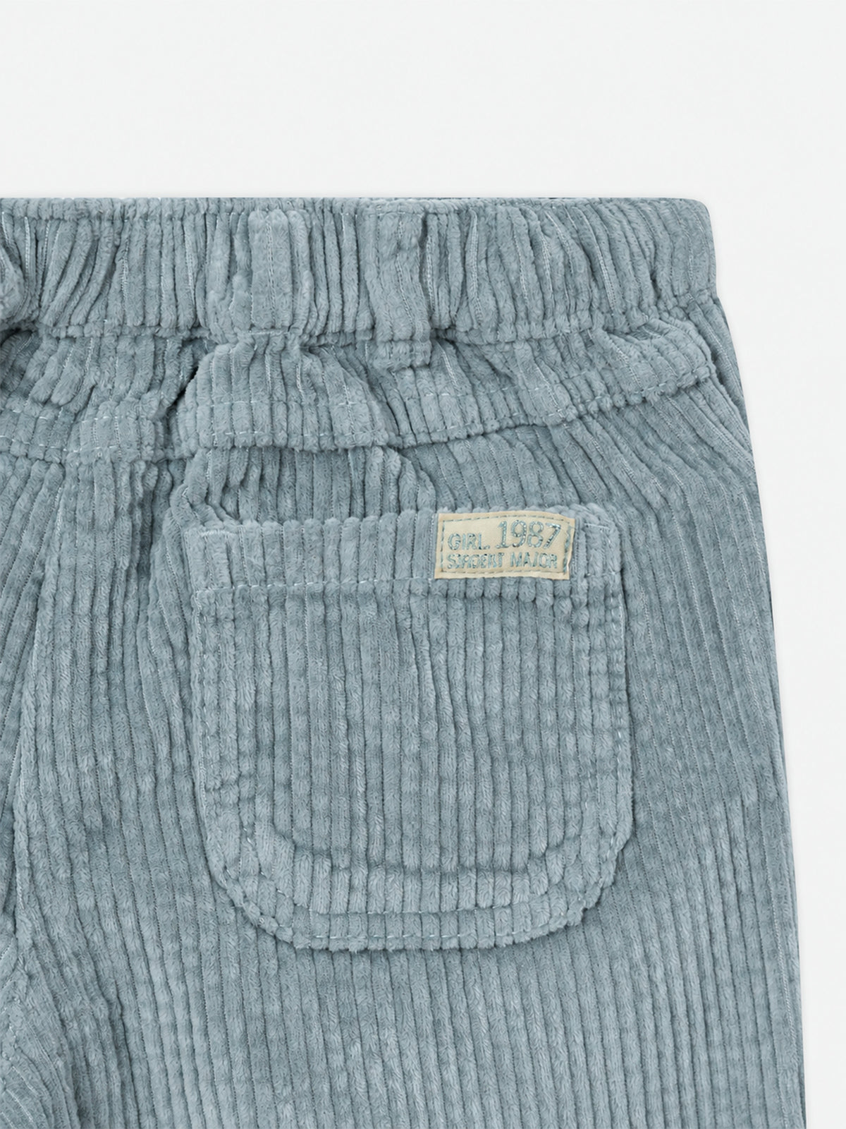 Green Velvet Pants for Girls