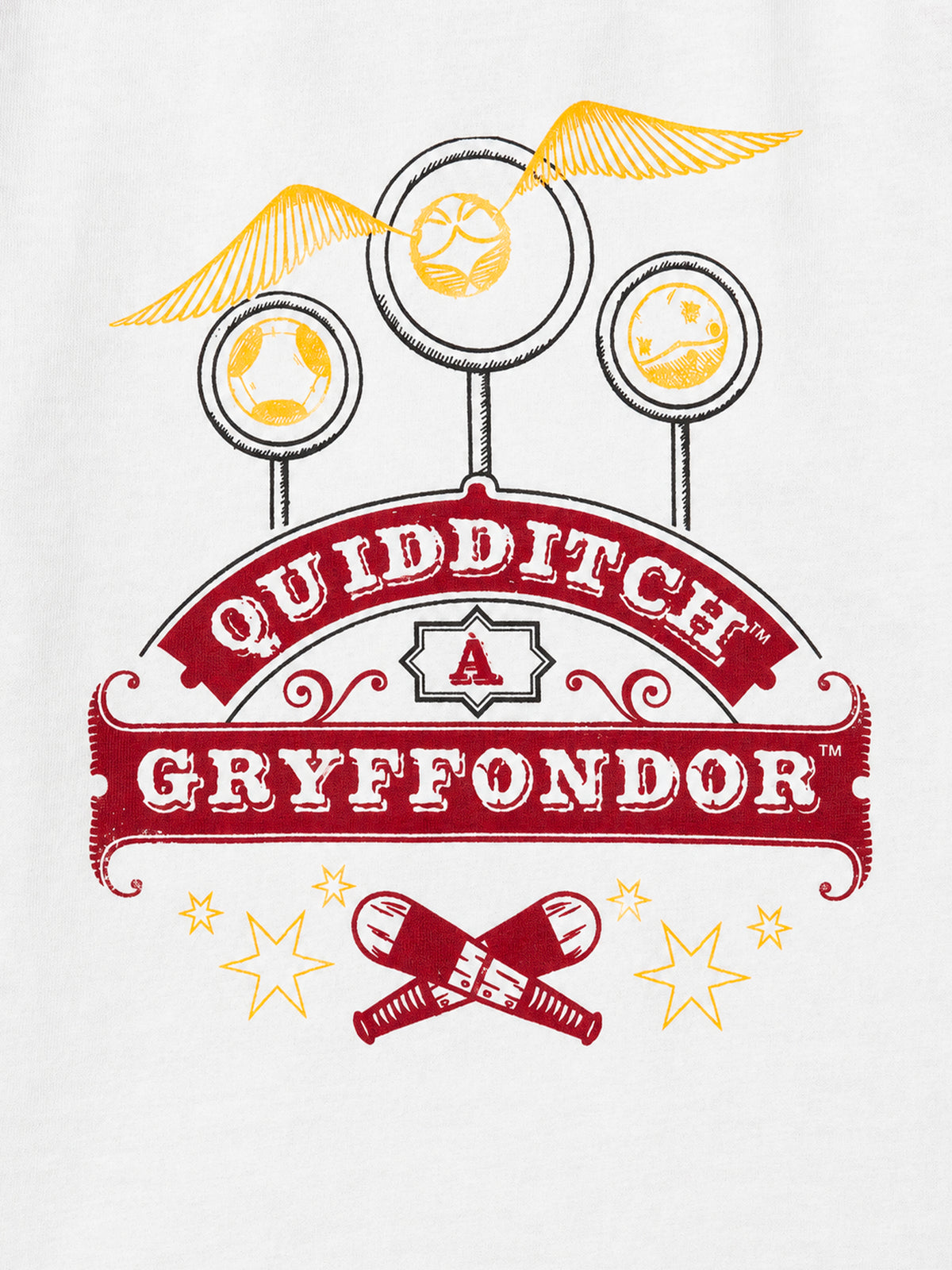 Harry Potter Burgundy and Cream Pyjamas printed "Gryffindor" Boy
