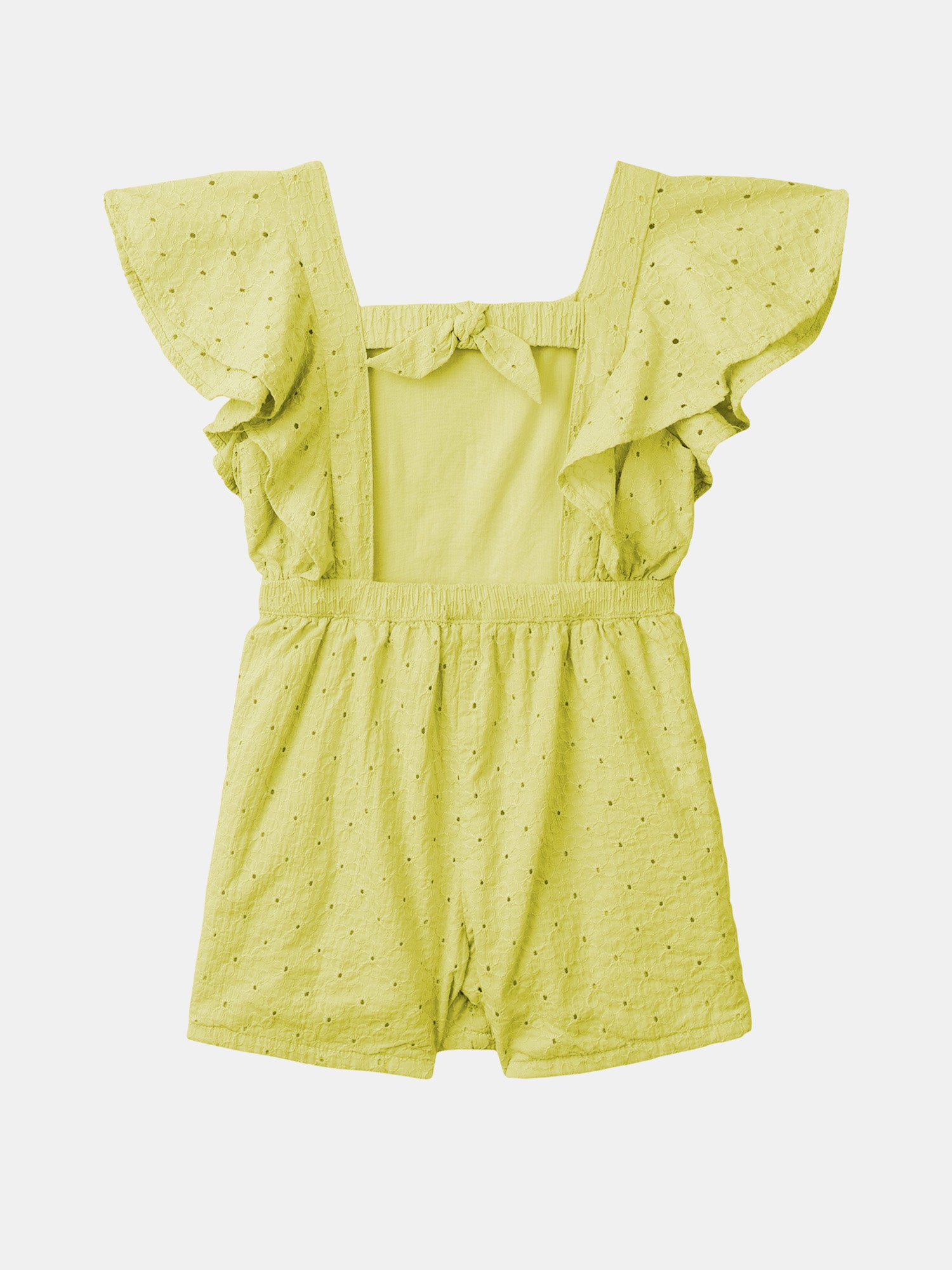 Girl Yellow Jumpsuit