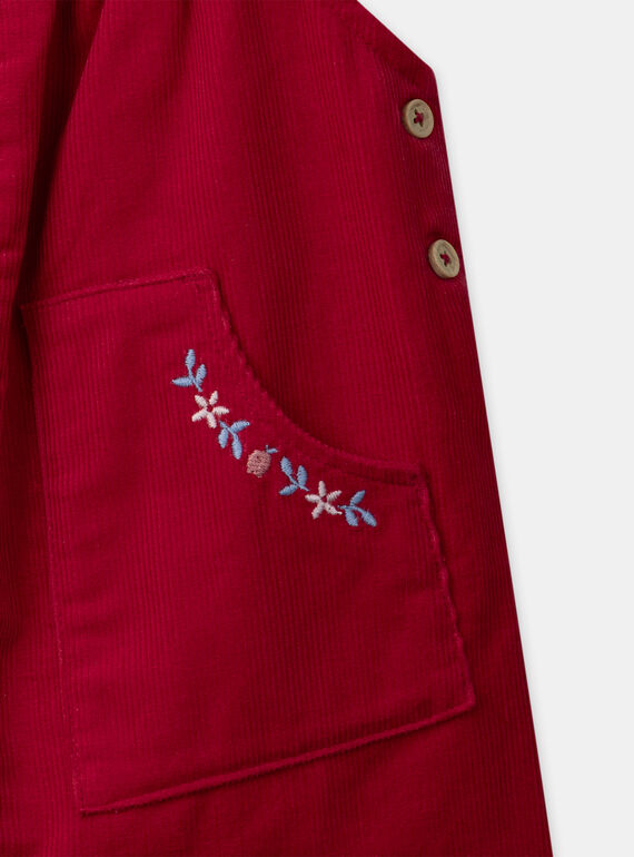 Red JUMPER DRESS NAGULIA / 25H1BFM1CHS050