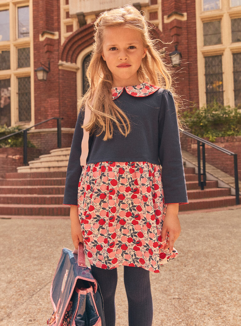 Navy DRESS NOBIMAETTE / 25H2PFP3ROB070