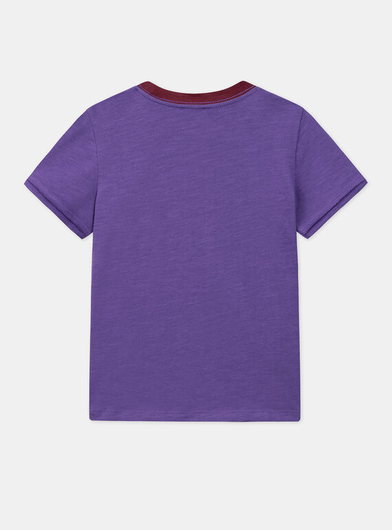 Purple TEE SHIRT SS KICHAGE / 24E3PGC3TMC708
