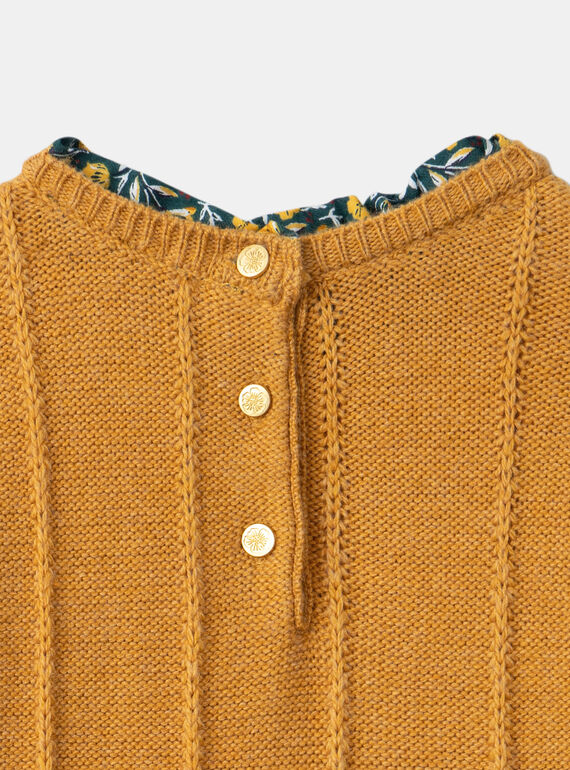 Yellow DRESS LYTRIETTE / 24H2PFO2ROB107