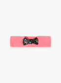 Baby girl pink headband with bow detail BAMILA / 21H4BFM1BAN307