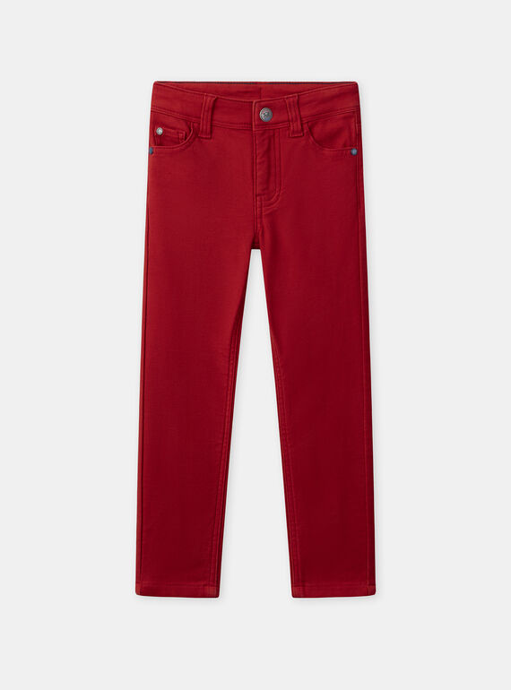 Red cherry PANTS NOCINAGE / 25H3PGP1PAN510