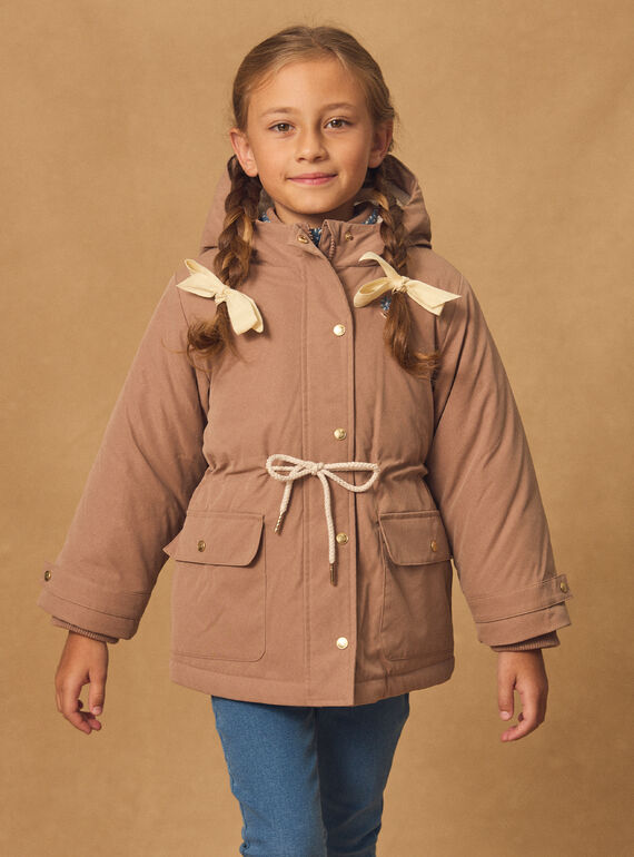 Brown PARKA NISOULETTE / 25H2PFF1PAR821