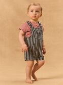 Grey SHORT DUNGAREES MAYVES / 25E1BGR1SACJ916