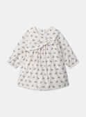 Ivory DRESS LATRISHA / 24H1BFT1ROB005