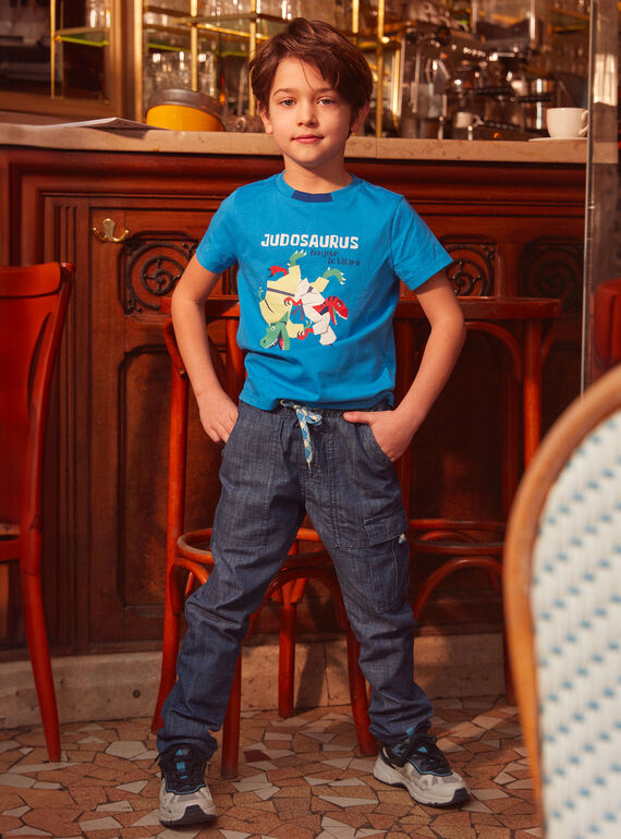 Blue TEE SHIRT SS KLAGAGE / 24E3PGN2TMC701