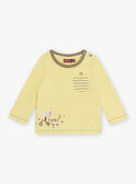 Baby boy aniseed t-shirt CACELIN / 22E1BGB1TML116