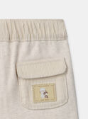 Heather beige PANTS LAULRIK / 24H1BGS1PANA011
