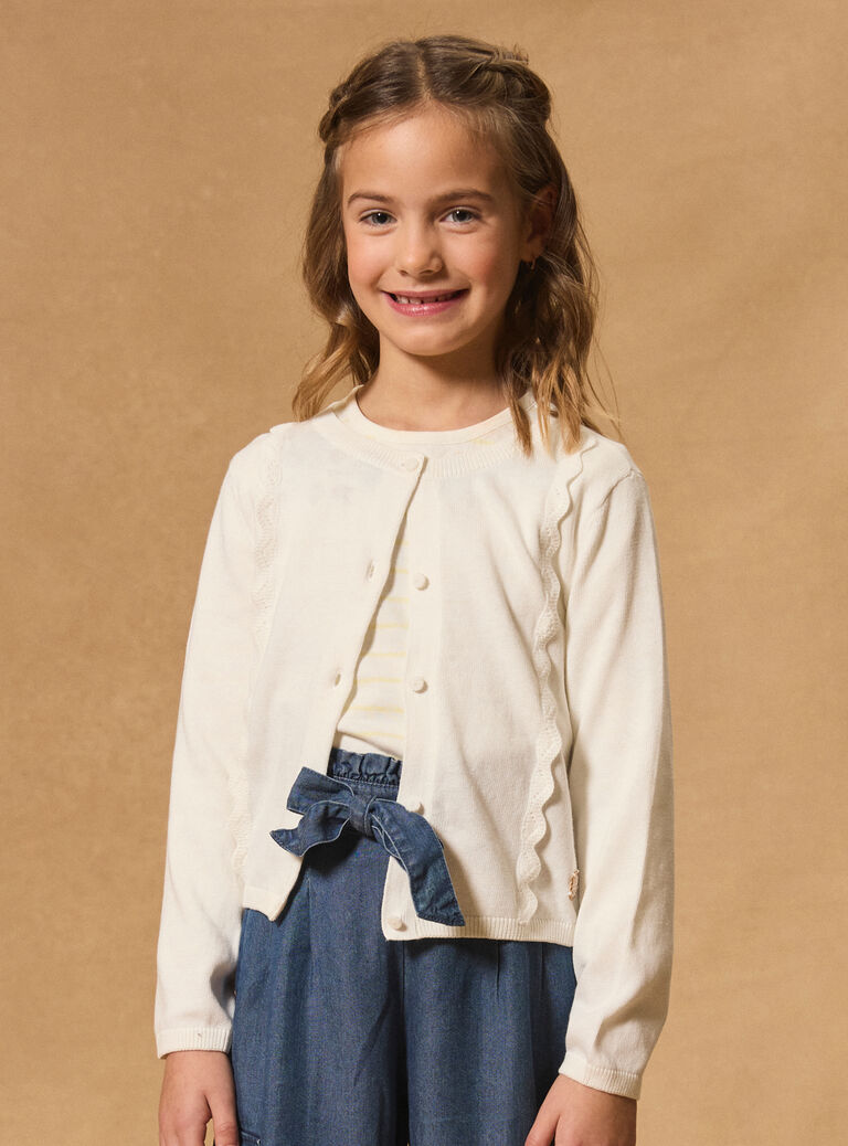 Off white CARDIGAN MIXCAETTE 1 / 25E2PF53CAR001