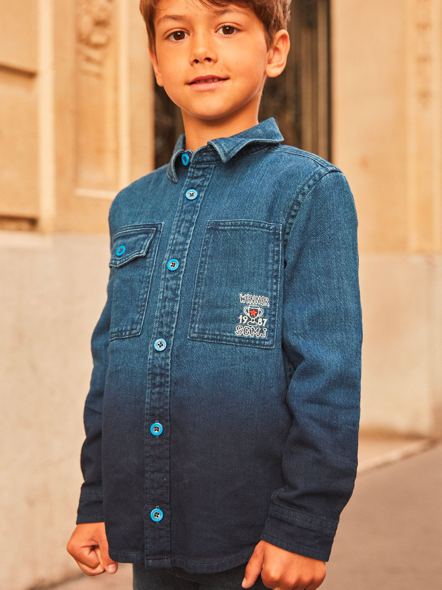 Sergent major chemise garcon clearance