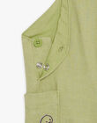 Light khaki linen overalls FAOMAR / 23E1BGO1SAC612