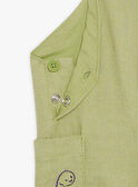 Light khaki linen overalls FAOMAR / 23E1BGO1SAC612