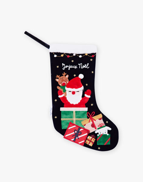 baby boy navy Christmas sock BUISOSO / 21H4BGI1ACD070