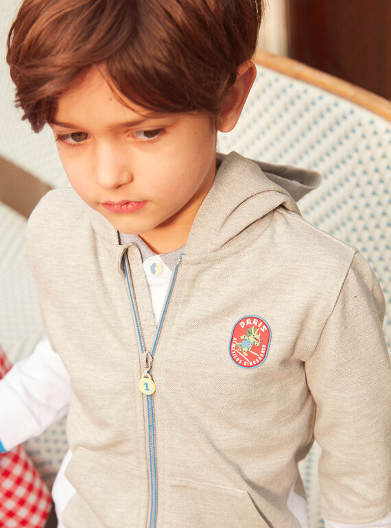 White KIDS CARDIGAN KLABASKAGE / 24E3PGN1GIL000