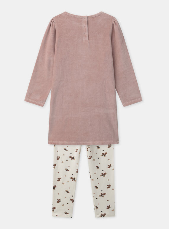 Brown NIGHT DRESS NECHETTE / 25H5PFD1CHNI811