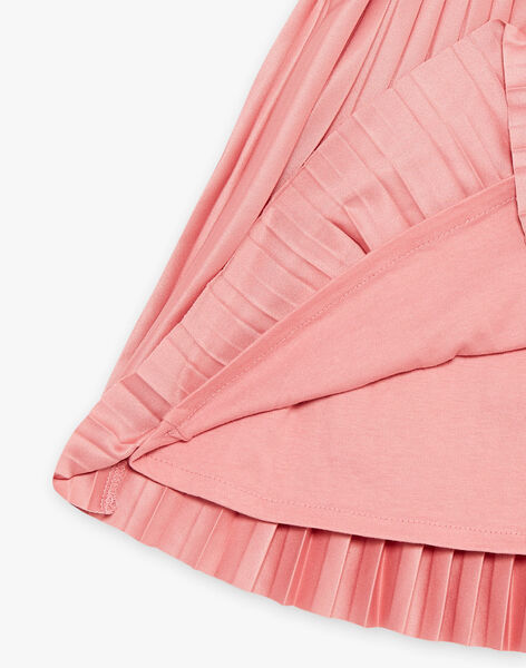 Pink pleated skirt DROJUPETTE 1 / 22H2PFQ1JUPD312