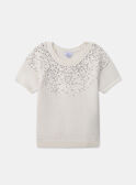 Ivory PULLOVER SS LEITRICETTE / 24H2PFT1PSM005