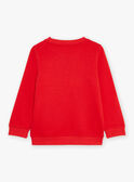 Red Christmas sweatshirt GLYVITAGE / 23H3PGN1SWE502