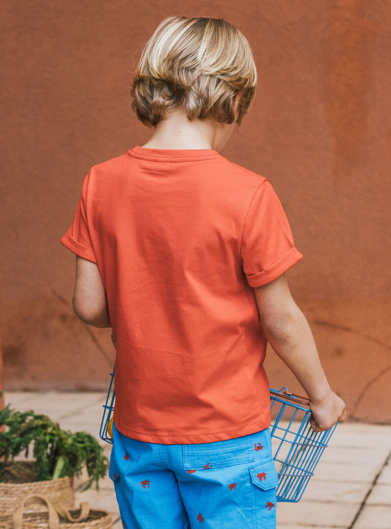 Red TEE SHIRT SS MLUROSSAGE / 25E3PGQ2TMC050