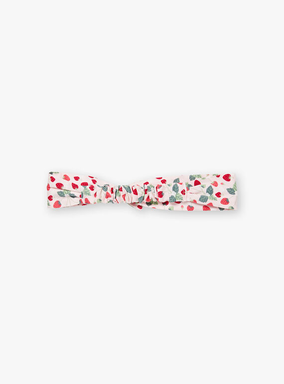 Strawberry printed headband ZOCHAETTE / 21E4PFJ1BAN301